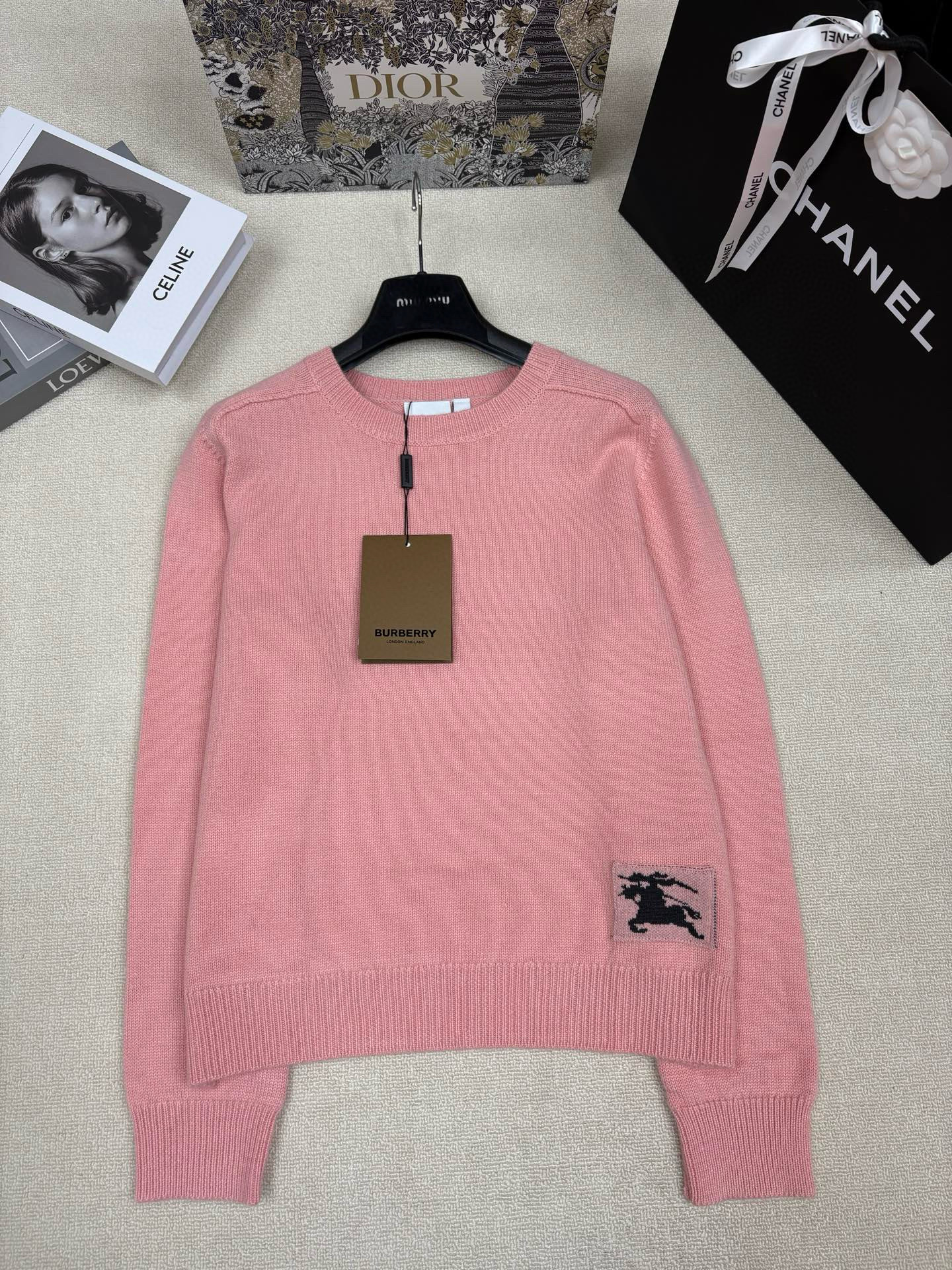 버버리 여자 후드티 맨투맨