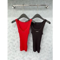 미우미우 2컬러 여자 조끼