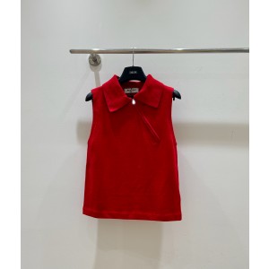 미우미우 3컬러 여자 조끼