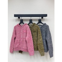 미우미우 3컬러 여자 가디건