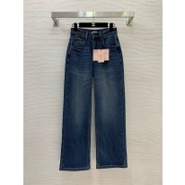 미우미우 2컬러 여자 청바지