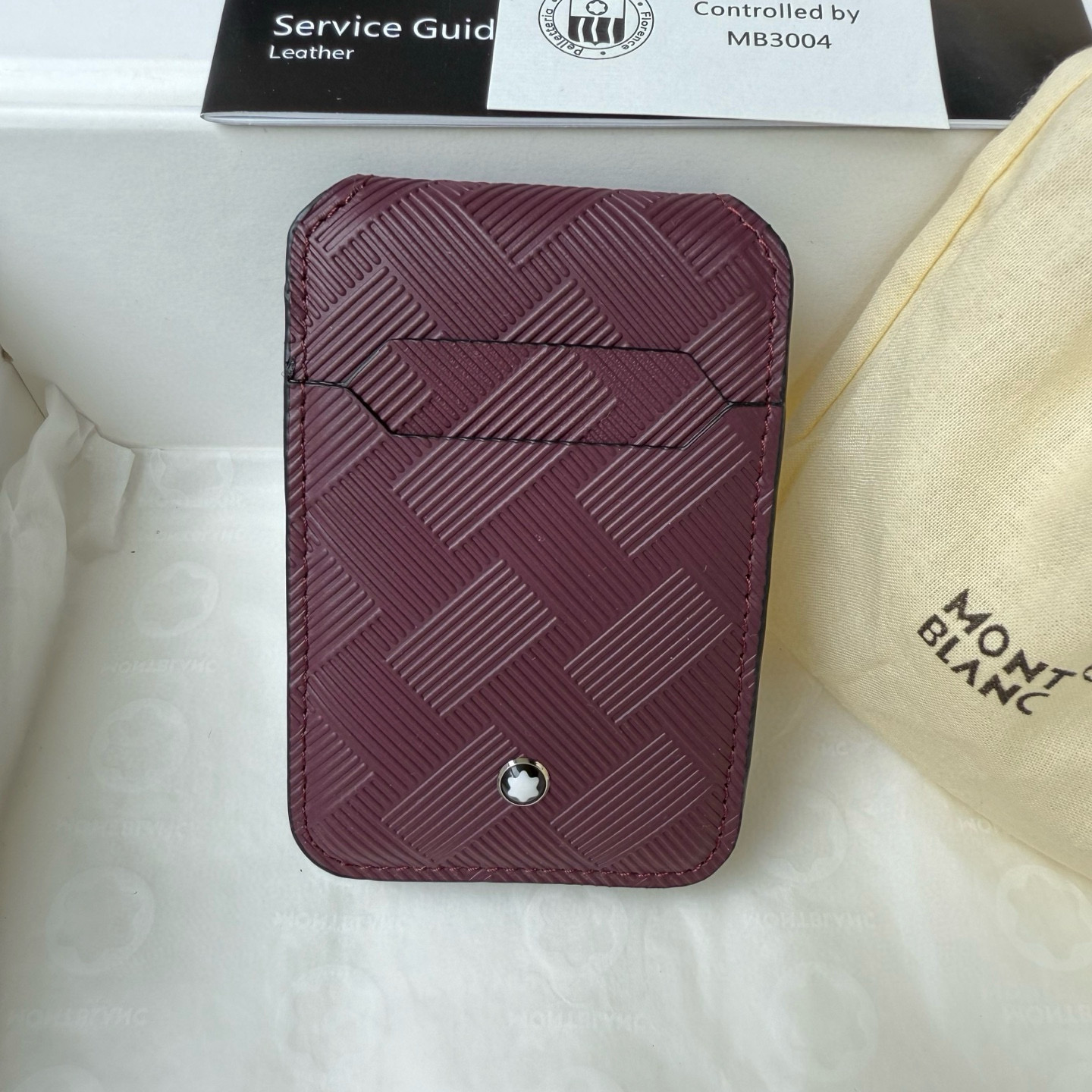 몽블랑 MB199569# 카드지갑 머니클립