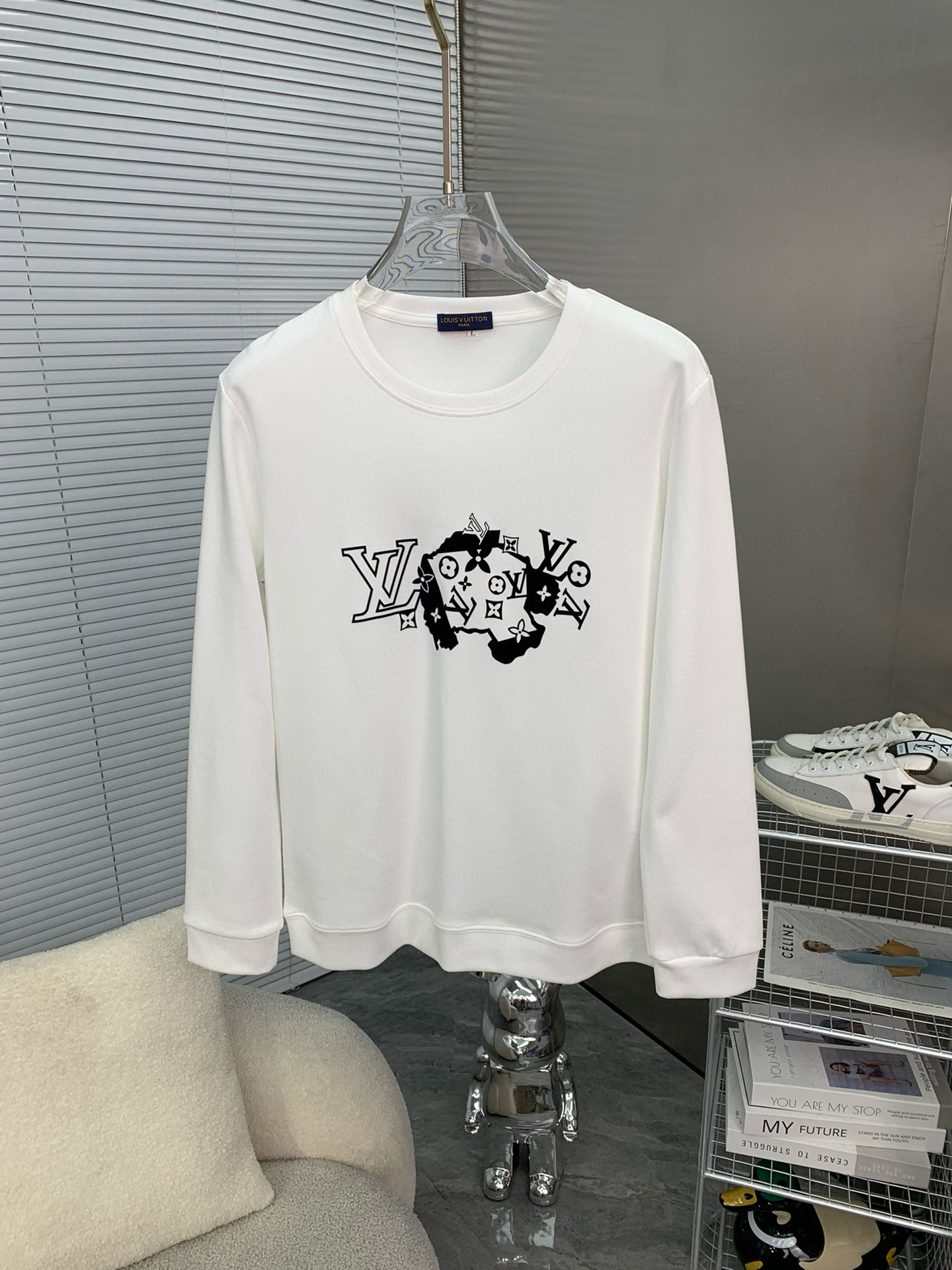 루이비통 2컬러 남자 맨투맨 후드티