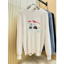 버버리 남자 양모 니트