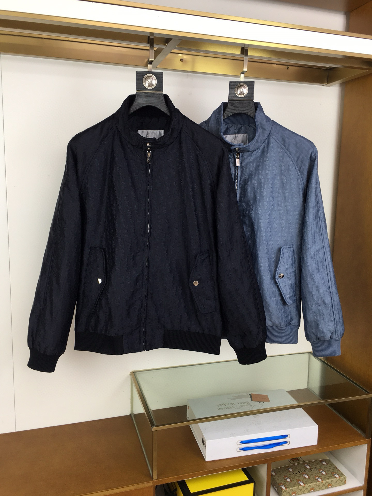 디올 2컬러 남자 자켓