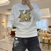 에르메스 2컬러 남자 맨투맨 후드티