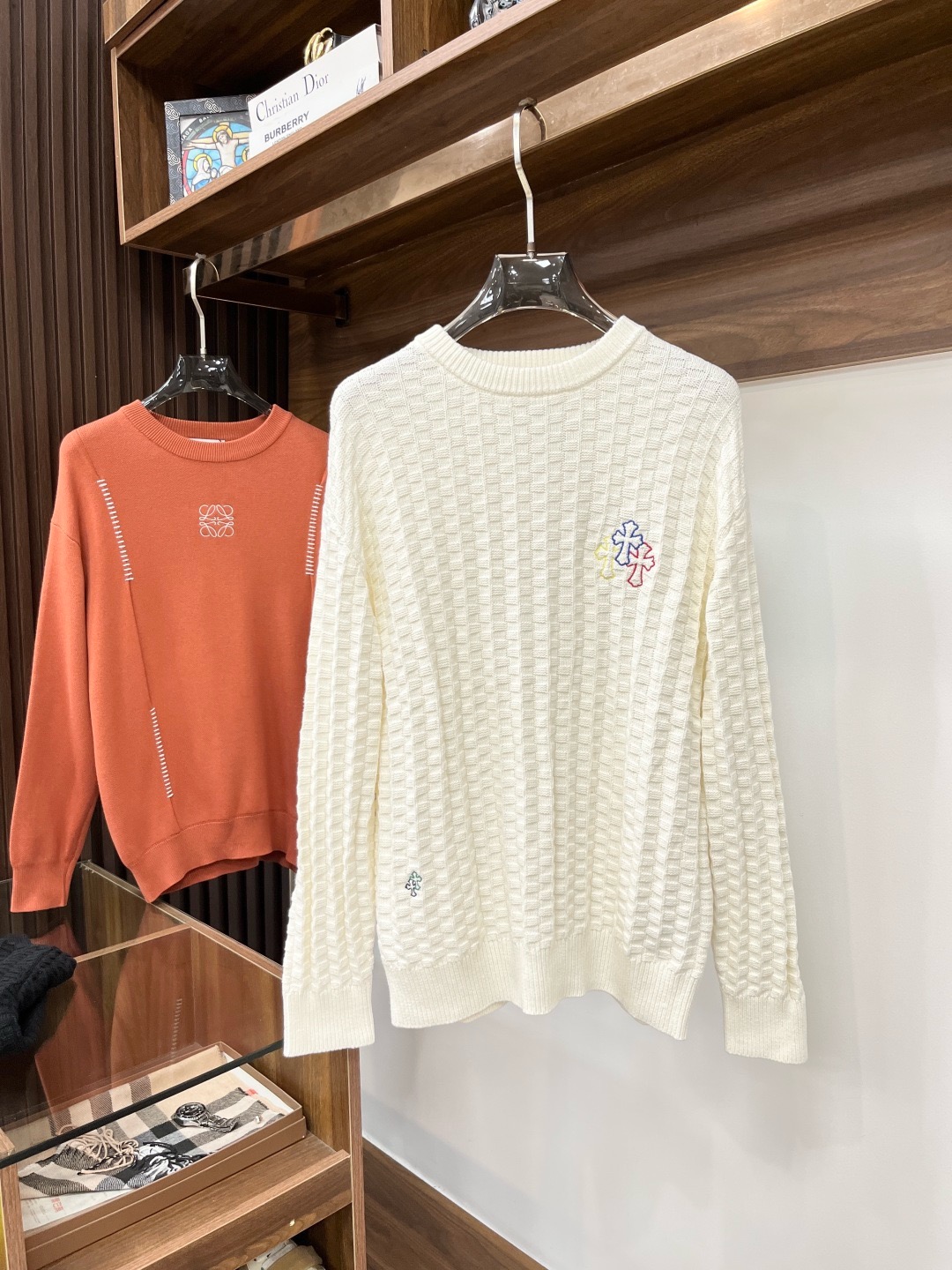 크롬하츠 남자 니트